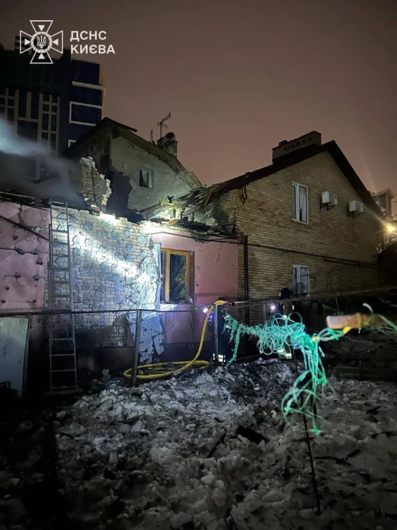 Показали наслідки комбінованої атаки на Київ3