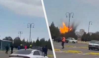 Іран вперше вдарив по території Азербайджану (відео)