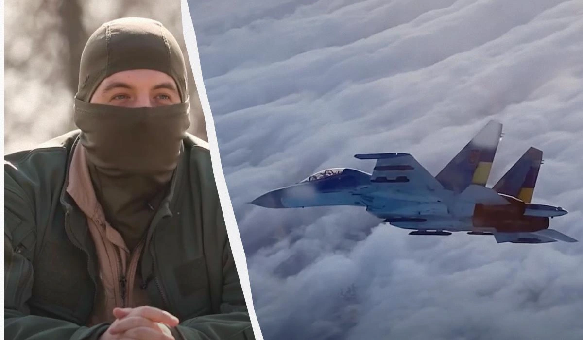 "Під тобою міста, будинки, сім’ї": пілот Су-27 розповів, що йому допомагає у збитті ракет РФ